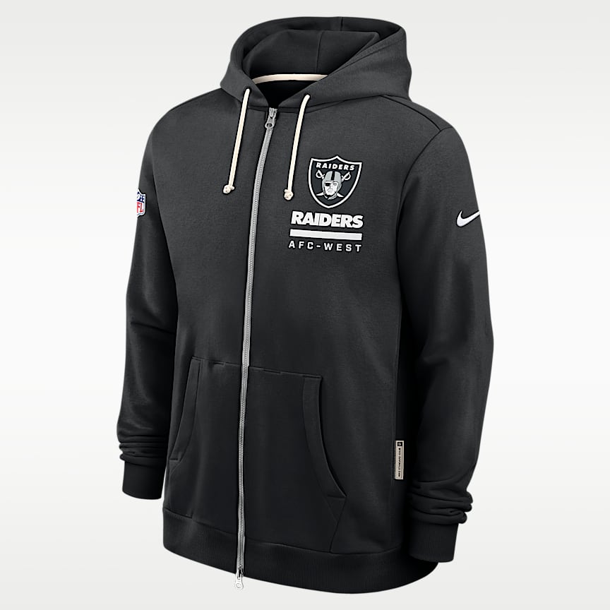 Las Vegas Raiders Well Rounded Anorak Men's Nike NFL 1/2-Zip
